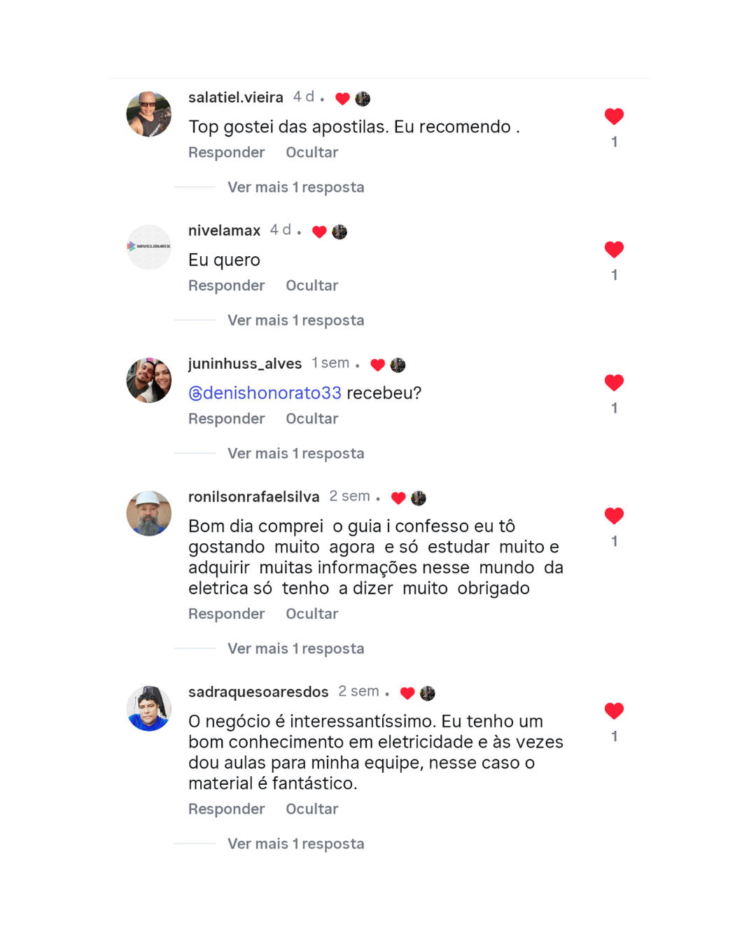 11 comandos eletricos personalizado e colorido