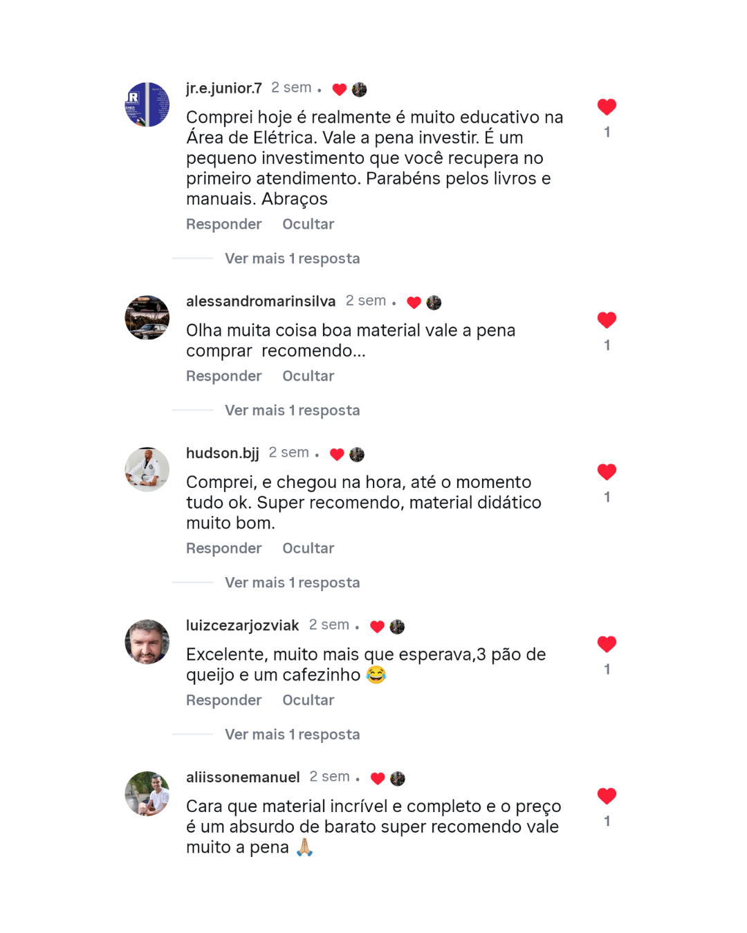 8 comandos eletricos personalizado e colorido